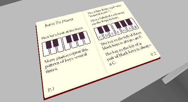 screenshot of piano intro book