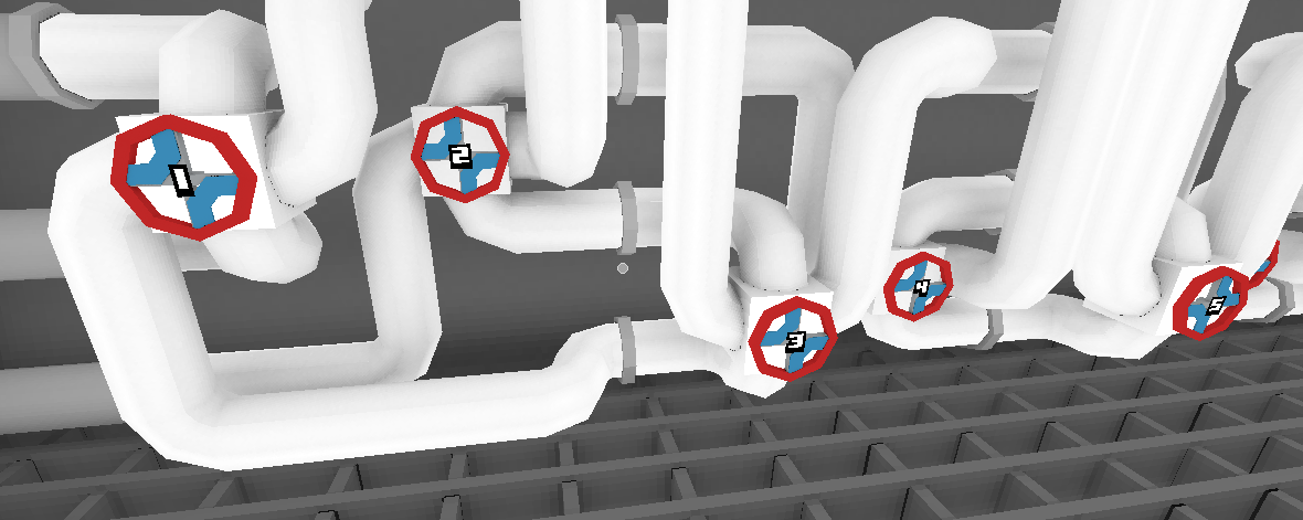 screenshot of pipe puzzle valve